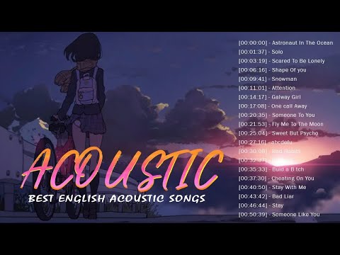 Top English Acoustic Songs 2022 🎸 Greatest Hits Ballad Acoustic Guitar Cover Of Popular Songs 🎸