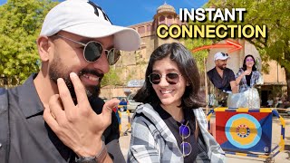 I Met This Girl in Jaipur… 10 Minutes Later, We Couldn’t Stop Smiling 😌✨