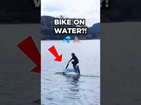 "Manta5 Hydrofoil Bike – The Electric Water Bike Changing Adventure Sports! 🌊🚴 #futuristictech "