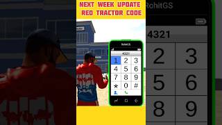 FAINALY NEW RED TRACTOR CHEAT CODE 🤑 REAL IN FAKE INDIAN BIKE DRIVING 3D #indianbikedriving3d