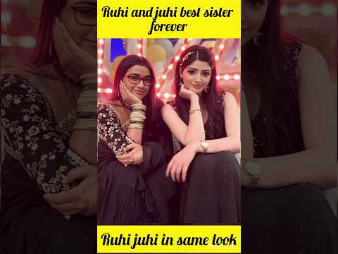ruhi and juhi gorgeous look #dangaltvshow #love #youtubeshorts #viral #sister
