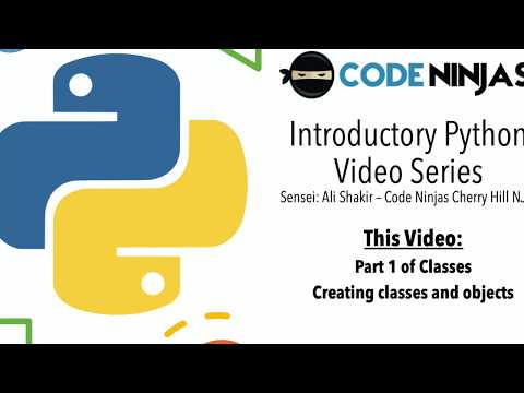Python Video Series -- Classes and Objects Part 1