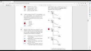 CSEC Physics 2023 Paper 1 Solutions