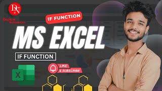MS Excel IF Function Explained | IF Formula in Excel | Excel Tutorial for Beginners