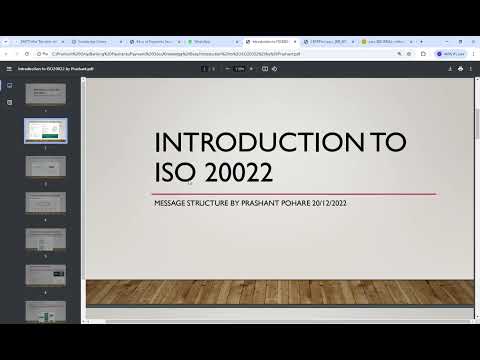 #34 Basic SWIFT ISO20022 CBPR+ 60+ Paid Video Session WA at +918237151992  ⁨@BankingPayments⁩