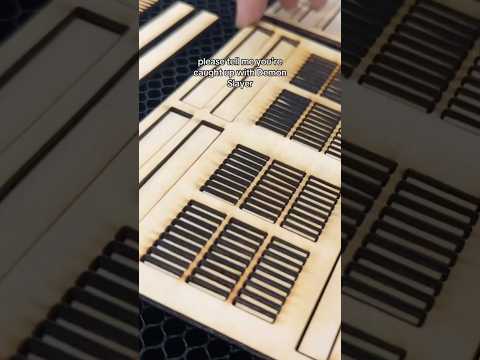 DIY demon slayer coffee table