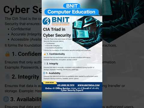 Cyber Security Course 2025  | Ethical Hacking Course | BNIT | BNIT Computer Education #shorts
