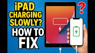 iPad Charging Slowly Problem How To Fix, iPhone Help To Solve Charging Issue