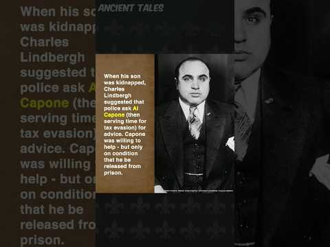 The Lindbergh baby kidnapping in 1932 😨#alcapone #history