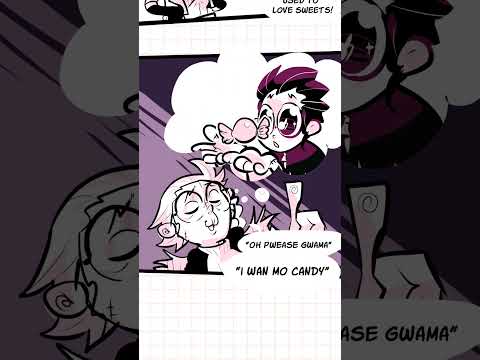 Me and My Sweets  #inktober #peachtober23 #webcomic