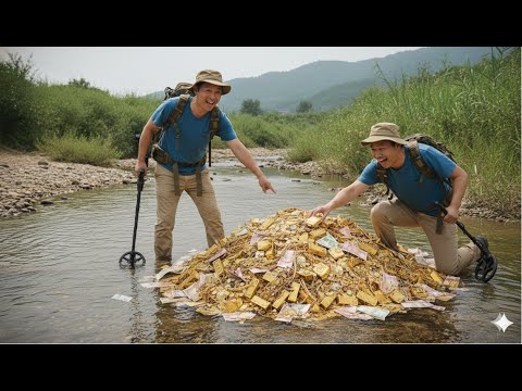 I Got a Lot of Gold With a Metal Detector – Unbelievable Find! #gold #goldhunting