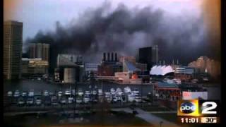 5-alarm fire under control in downtown Baltimore
