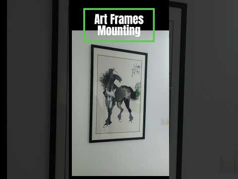 Expert Art Frame Mounting: Fast, Professional, and Flawless Service!