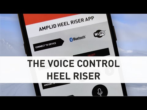 THE VOICE CONTROL HEEL RISER !