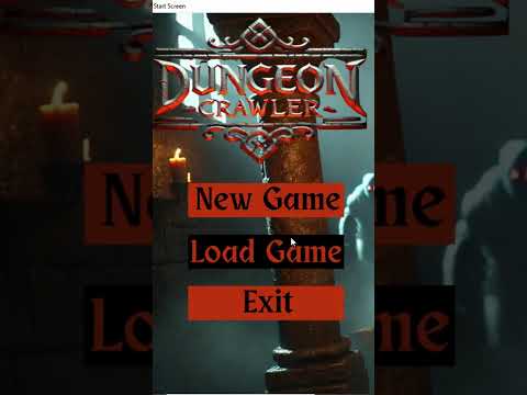 Simple Start Screen Made in Python Tkinter! #pythongui #tkinter #gamedev