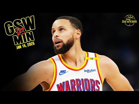 Golden State Warriors Full Team Highlights vs Timberwolves | Jan 15, 2025  | FreeDawkins