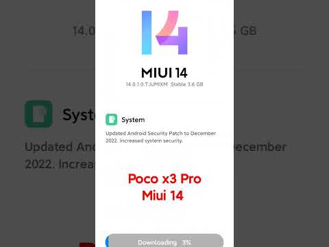Poco x3 pro Miui 14.