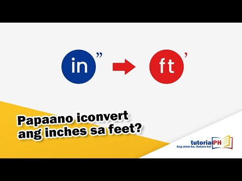 Convert Inches to Feet
