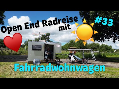 ‼️GEFÜHLS-CHAOS 😰‼️ Die Pflicht ruft‼️ (kurzzeitig)‼️Fahrradwohnwagen ‼️Radreise Outdoor Campen