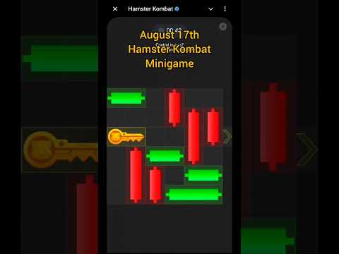 August 17 th Key | Today Mini game | Hamster Kombat
