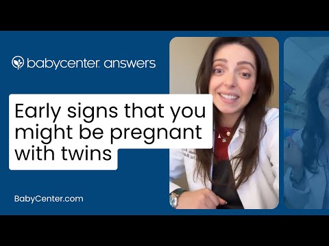 Early signs you're having twins #pregnancy #twinpregnancy #twins