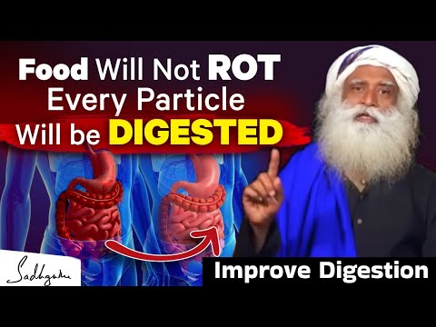 🔴 Do these TWO THINGS | All Digestion Problems will go Away! Sadhguru | Digestion Problem