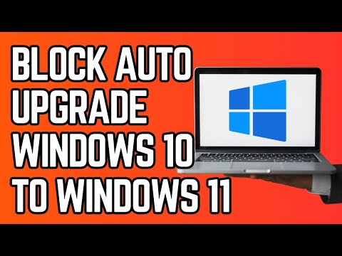 How to Block Automatic Upgrade from Windows 10 22H2 to Windows 11 (Regedit)