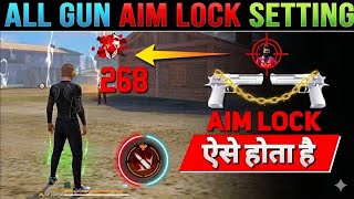 Perfect Aim Lock Trick 🎯 | Desert Eagle Headshot Trick | Free Fire Mein Headshot Kaise Mare