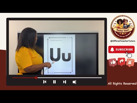 Unlock the Fun with Letter U! 🚀🎉 Learn & Play!