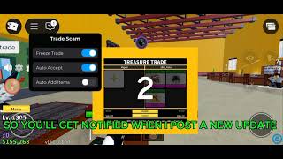 OP TRADE SCAM BLOX FRUIT FREE #bloxfruitsscript