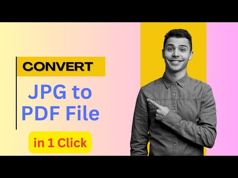 How to  convert jpeg image to pdf file// #jpeg #pdf