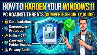 ✅How to Harden Your Windows 11 PC Against Threats in 5 Easy Steps