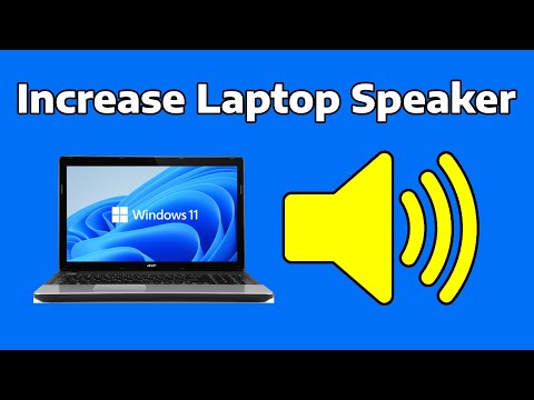 How To Increase VOLUME of Laptop Speakers in Windows (Make Louder)