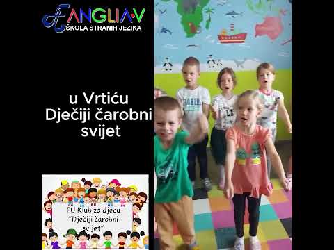 Anglia u vrtiću "Dječiji čarobni svijet"