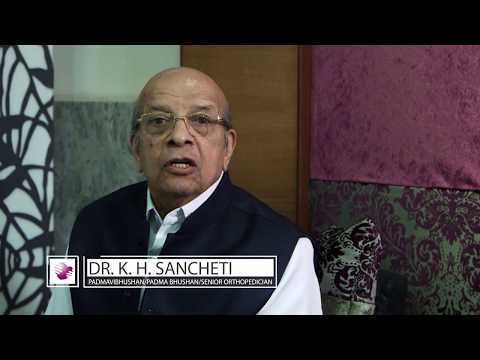 View Point Of Padmabhushan Dr. K. H. Sancheti about Dr. Suhas Hardas.