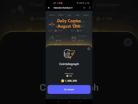 August 13th Daily Combo | Hamster Kombat Daily Combo Today