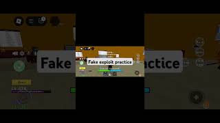 Fake exploit practice#bloxfruitstutorial#robloxgames