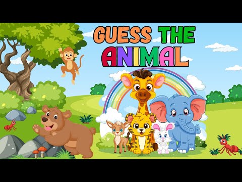 Guess and Learn Animals | Learn Fun Facts About Animals While Guessing Their Names | Quiz Game