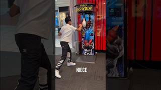 Taking on my uncle in an arcade boxing challenge! Who will win?🥊💥#ArcadeChallenge #UncleVsMe