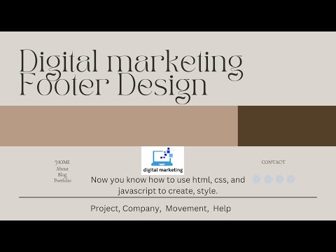 "Creating a Stunning Website Footer from Scratch | HTML & CSS Tutorial"@developeriyanshu651