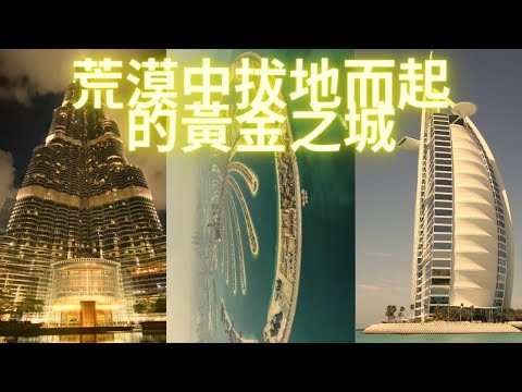 杜拜的崛起：從沙漠到世界級富裕城市的華麗蛻變！石油外的新機遇 永不沉睡的城市，活力四射！奢華和享受的代名詞！投資者的樂園，財富的聚集地！一個富有與投資價值的奇蹟