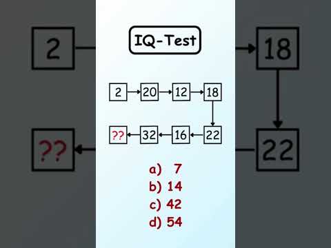 IQ test #subscribe #math #iq #youtubeshorts #shorts #maths #mathvideos
