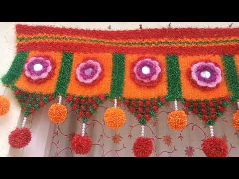 NEW DESIGN TORAN | FLOWER TORAN DESIGN @jaicrochet | TORAN DESIGN |#newdesign | #doorhanging