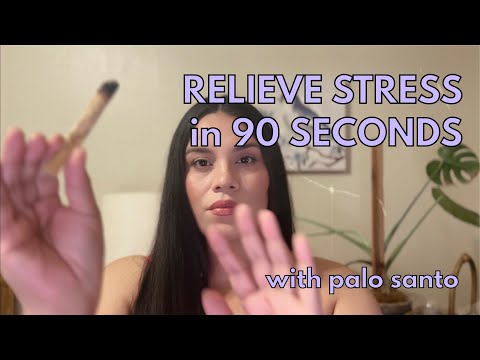 🕊️ RELIEVE STRESS in 90 seconds with this holy and magical wood!