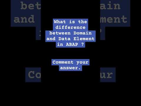 SAP ABAP Interview Question❓ Comment Your Answer #abap #sapabap