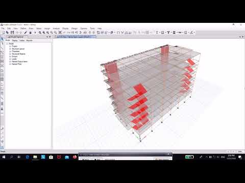 ETABS - Gravity and Wind Load Analysis and Design