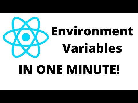 React Environment Variables in 1 Minute