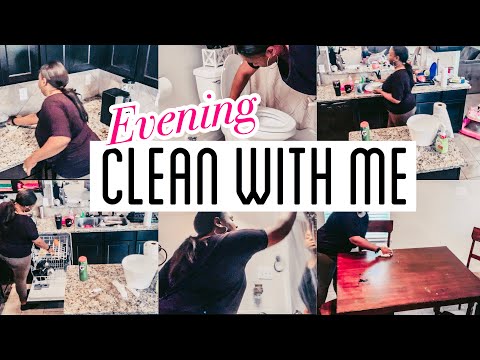 EVENING CLEANING MOTIVATION | CLEAN WITH ME AFTER DARK | CLEAN  WITH ME