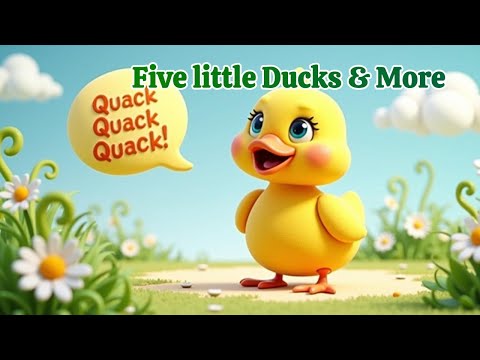 Top 5 Fun Kids Songs | Baby Shark Style | Five Little Ducks + Brush Time + Dolphin Do Do Do