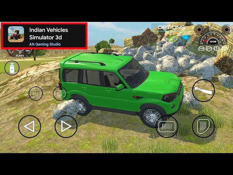 INDIAN VEHICLE SIMULATOR 3D -( GADI WALA) - MODIFIED MAHINDRA BOLERO & SCORPIO ANDROID GAMEPLAY